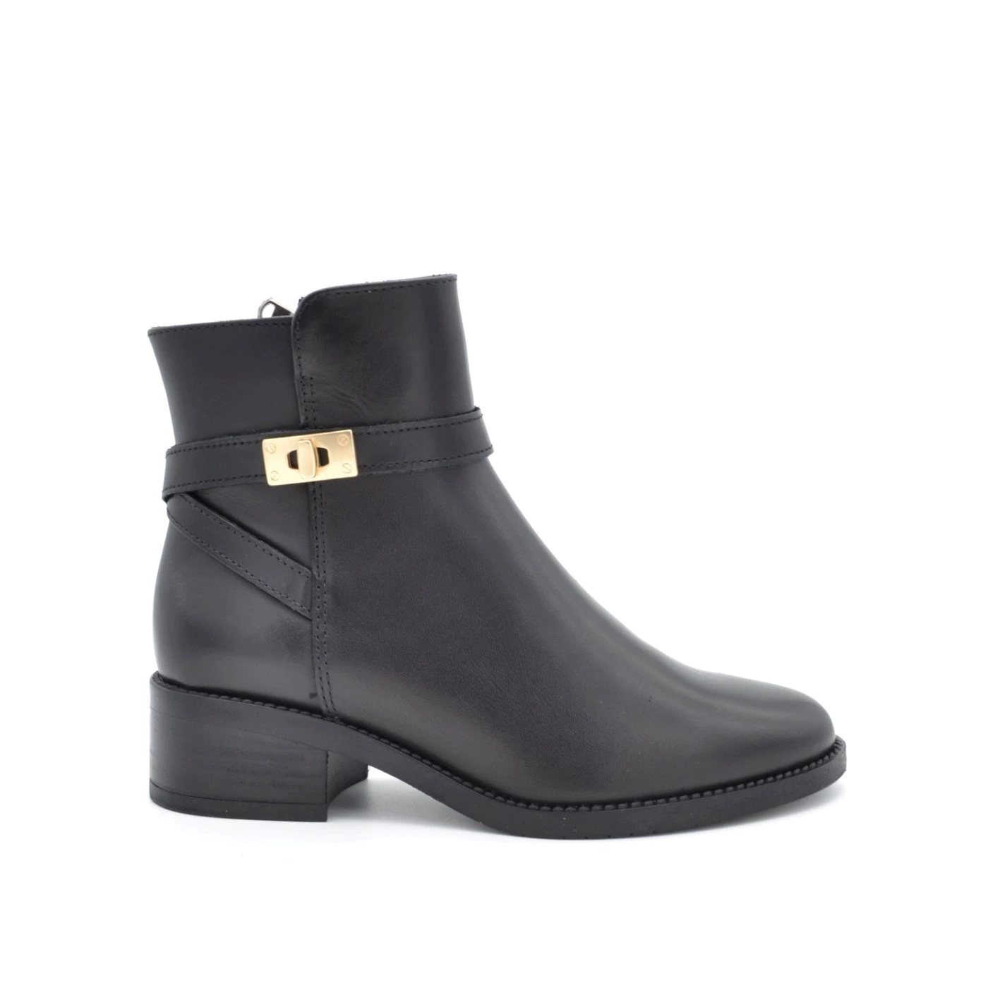 Francesco Brunelli BT5734 stivaletti donna pelle nero