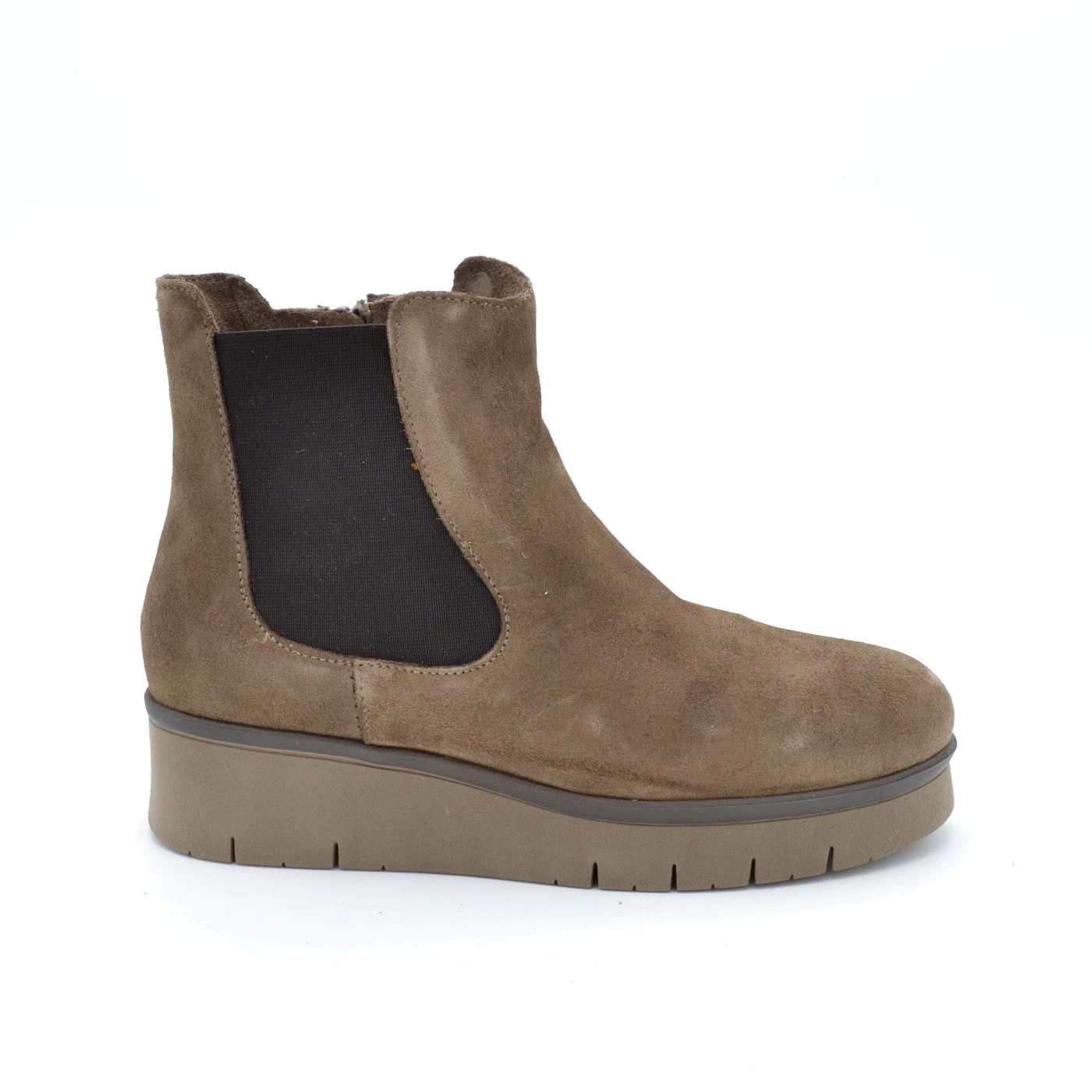 Grunland PO0971 REXX  linea comfort stivaletto camoscio tortora