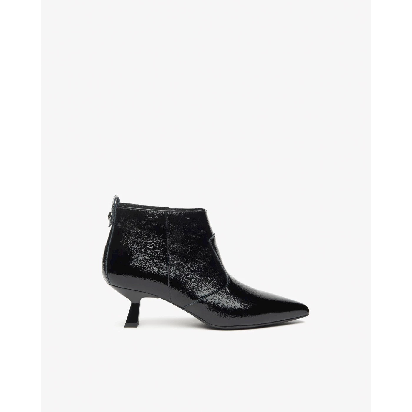 Nero Giardini I514432DE stivaletti in pelle vernice nero tacco 5