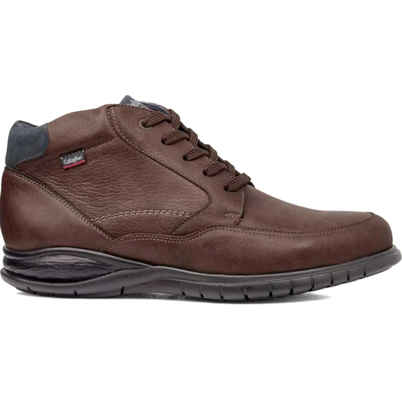 Callaghan 12703 polacchini uomo in pelle marrone