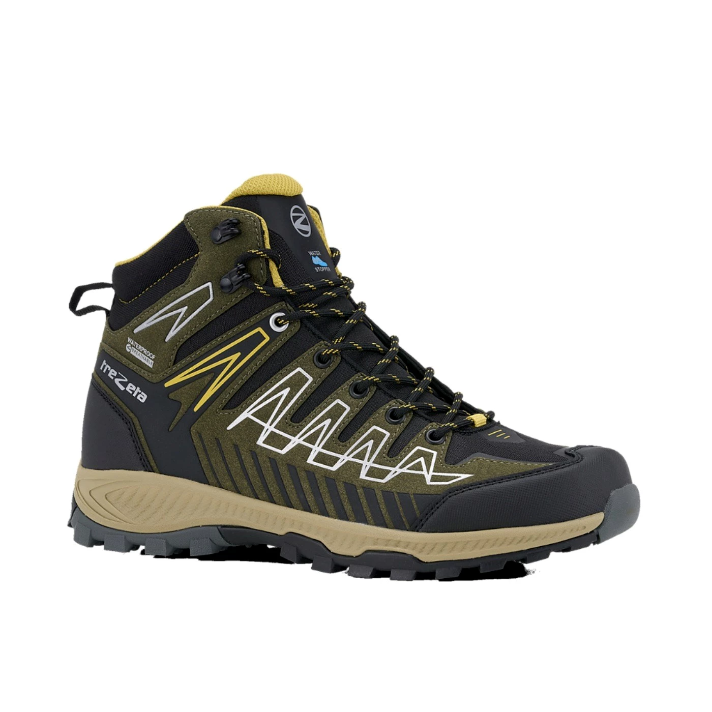 Trezeta 010724065 Thunder mid Trekking oliva nero