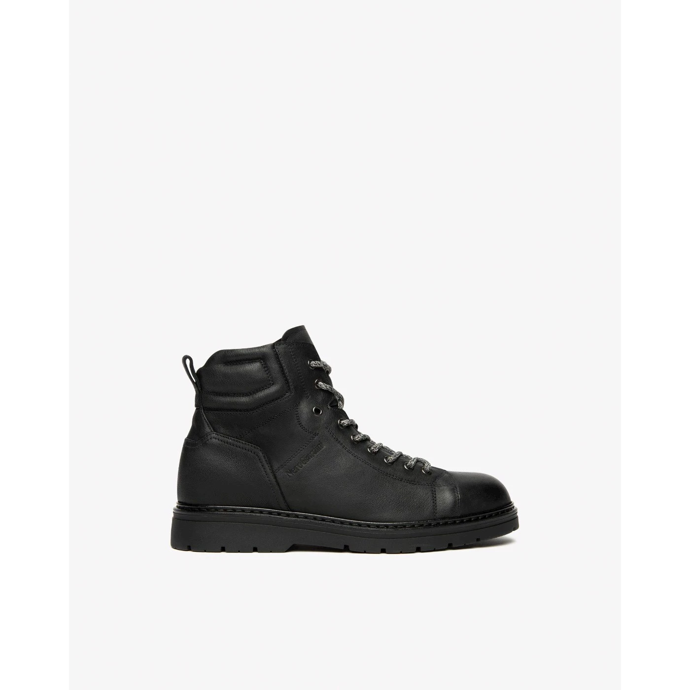 Nero Giardini I501000U anfibi pedula in pelle nero