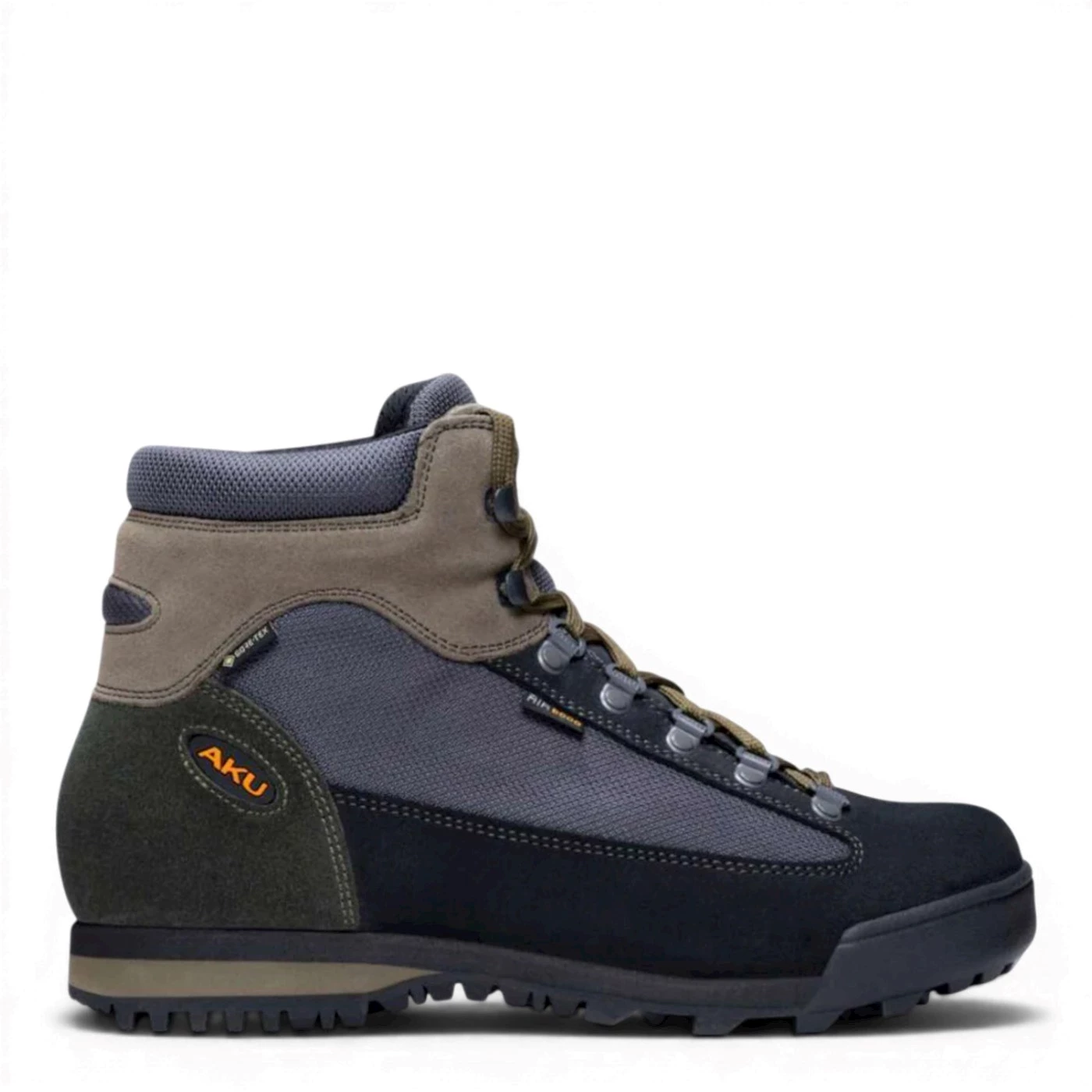 AKU 885 slope GTX trekking antracite e oliva in goretex