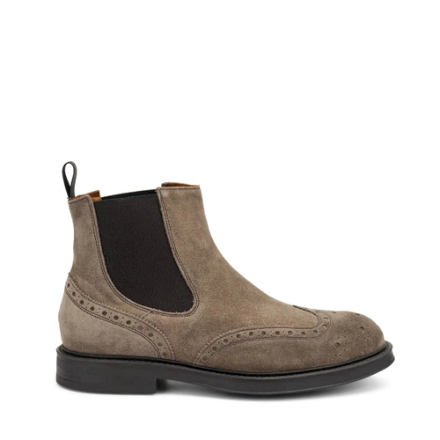 Frau 73A6 stivaletti chelsea boot in camoscio visone