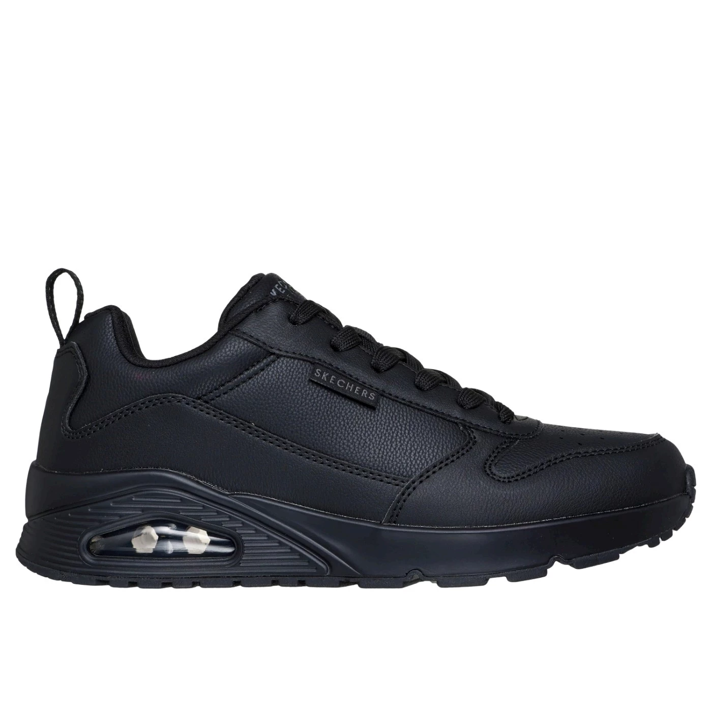 Skechers 183012  Uno alder scarpa sportiva total nero