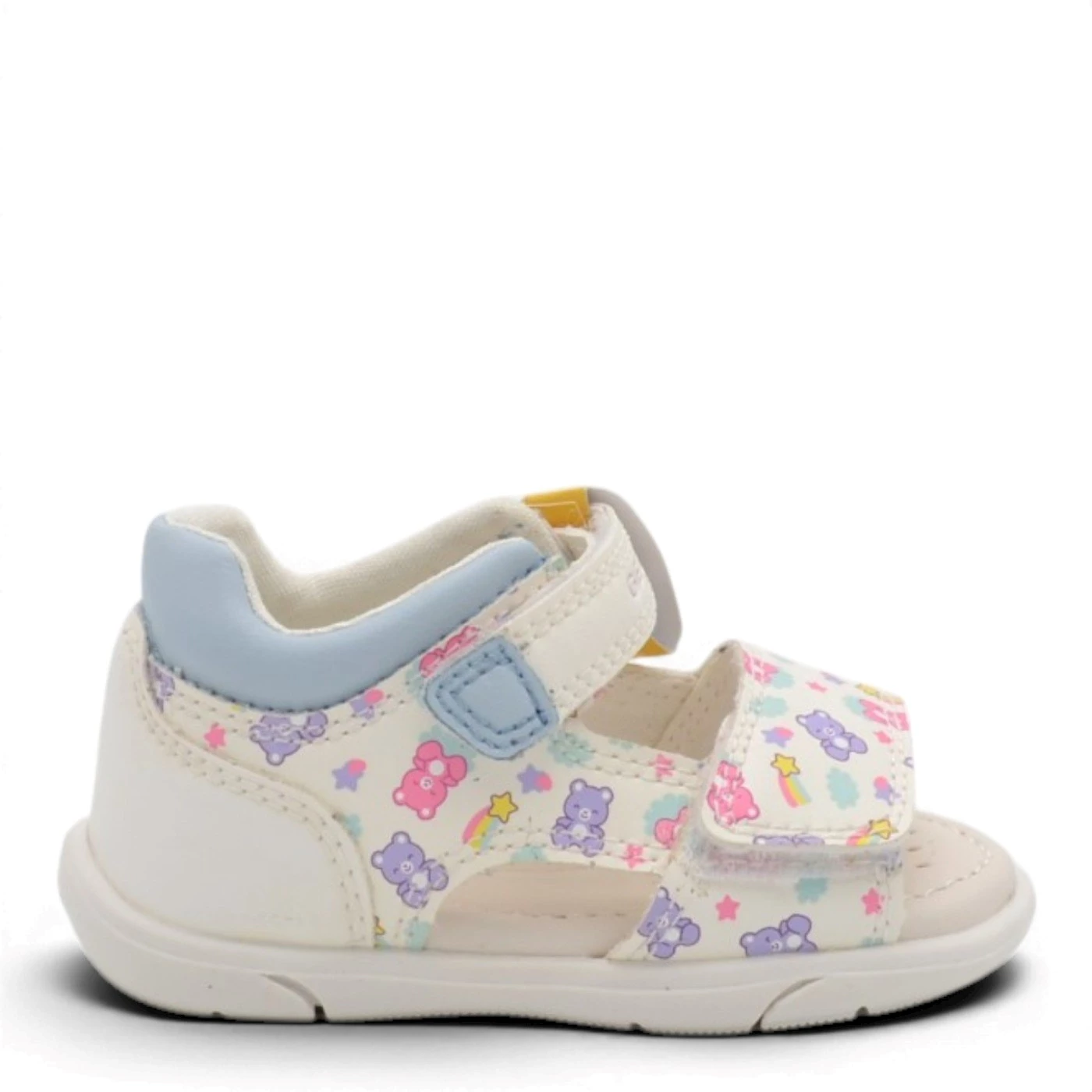 Geox B556FC Zapito sandali dietro alto bambina con velcro bianco