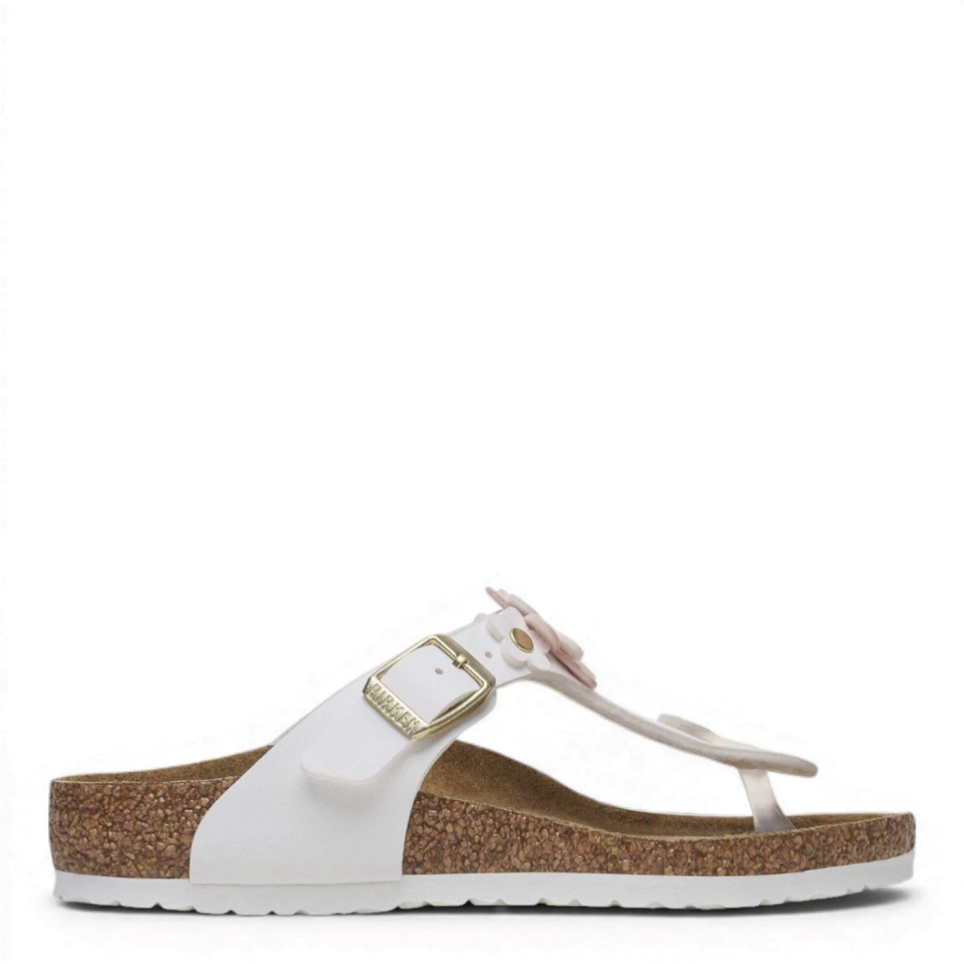 Birkenstock 1029532 Gizeh flow kids sandali white narrow fit