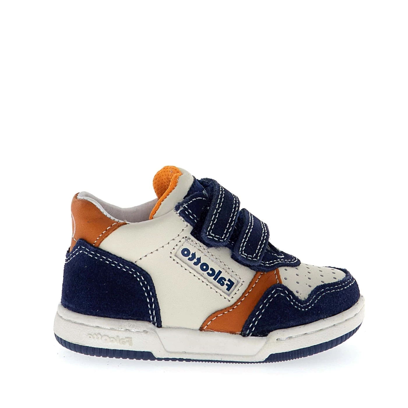 Falcotto 0012018269 03 klip 2 VL sneakers velcri multicolor blu