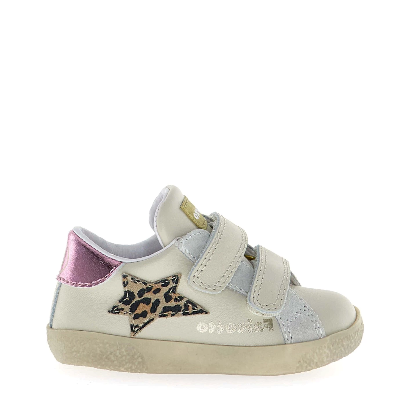 Falcotto 0012019043 Alnoite 2 sneakers bambina velcri beige