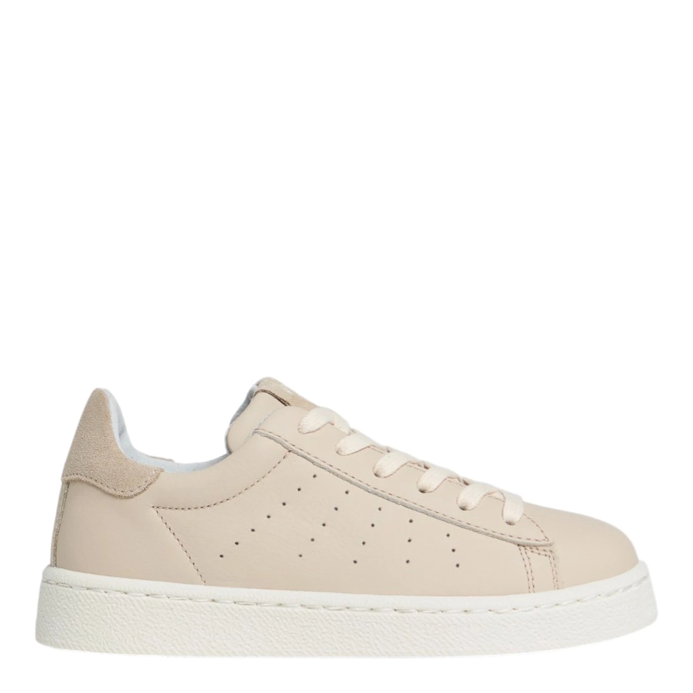 Nero Giardini jr E634920M sneakers in pelle beige latte