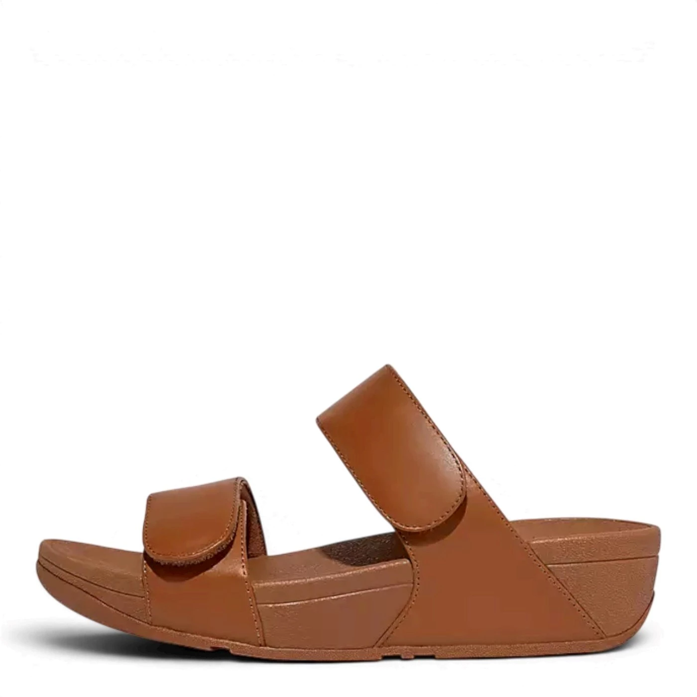 Fitflop FV6 Sandalo ciabatta donna doppia fascia pelle cuoio
