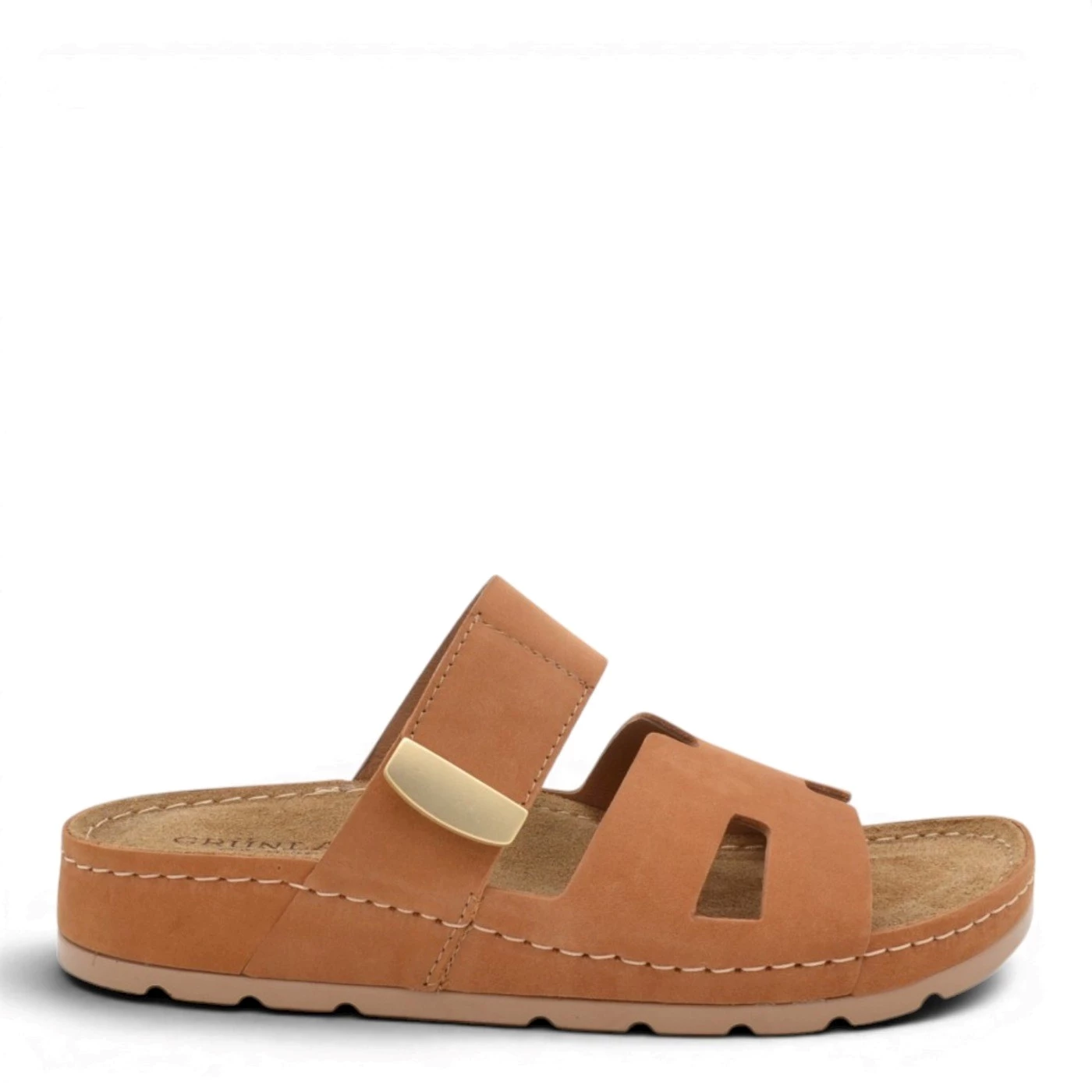 Grunland CI1919 Pado ciabatta donna doppia fascia con velcro