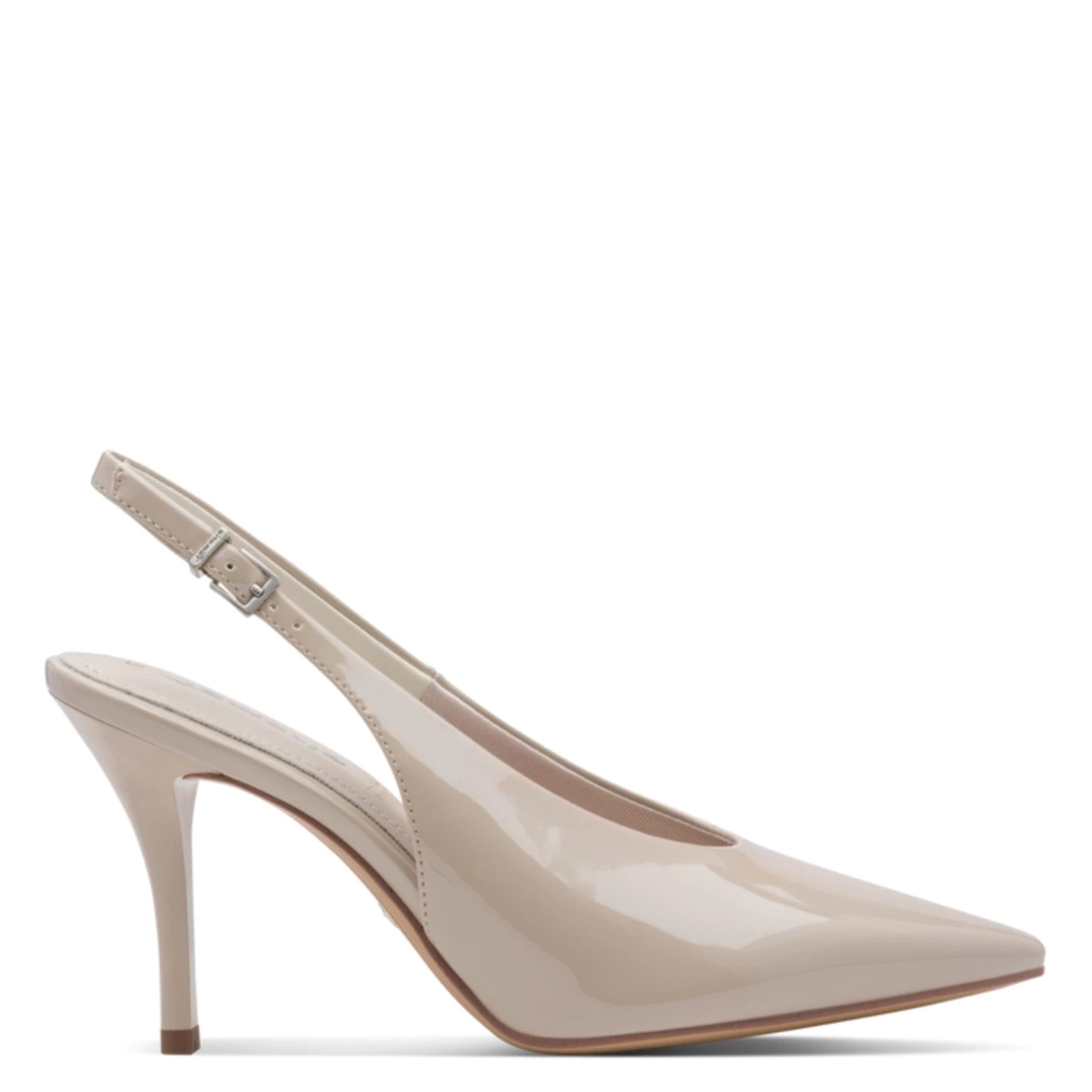 Tamaris 29622 slingback beige tucido tacco 9,5 cm