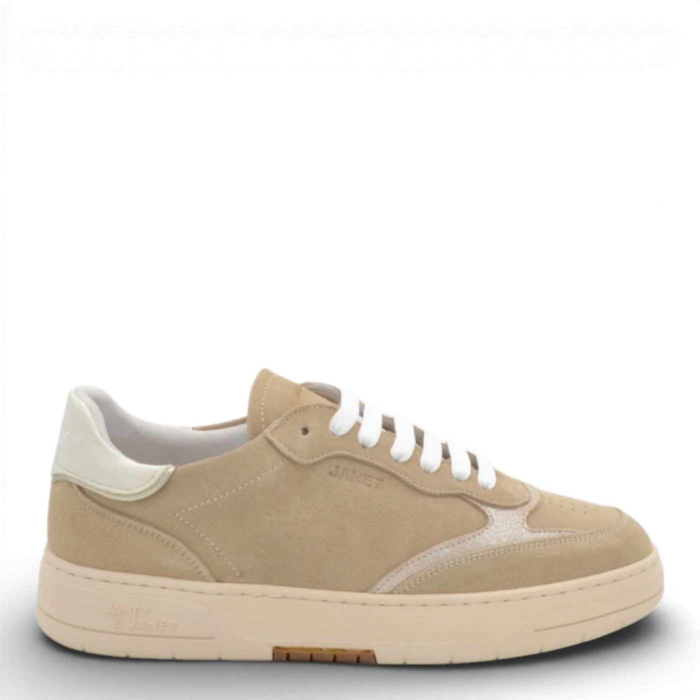 Janet Janet J 580 sneaker donna in camoscio beige