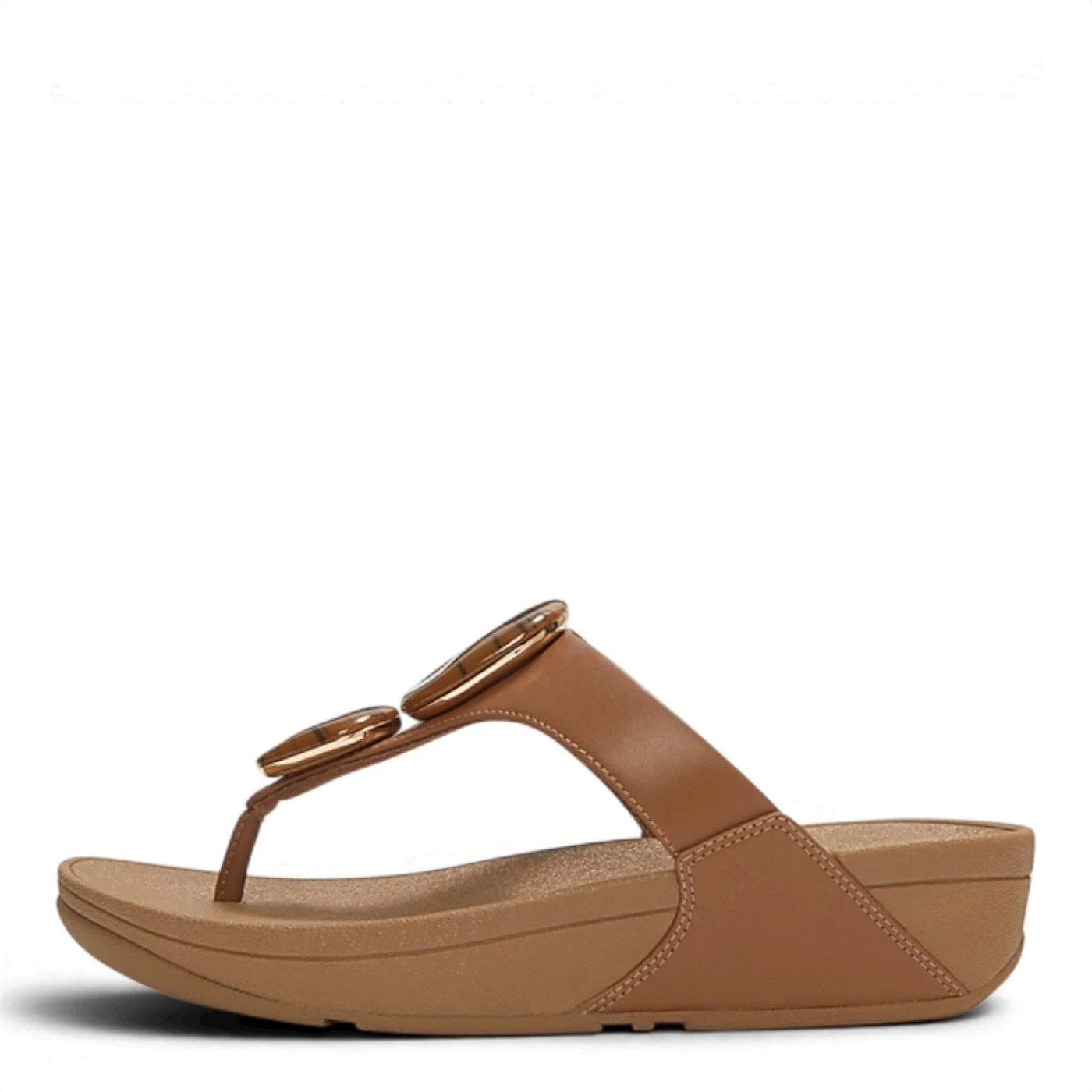 Fitflop A4T Sandalo ciabatta ad infradito color cuoio