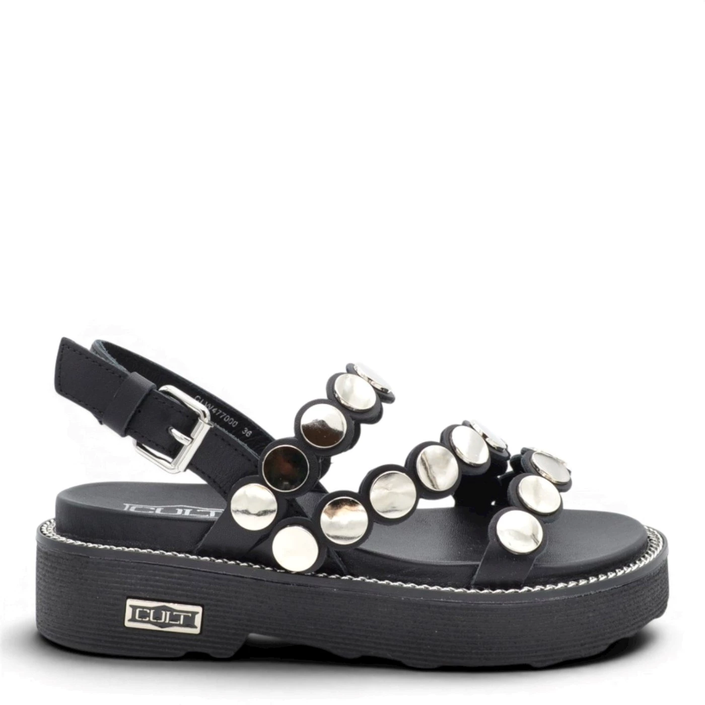 CULT Ziggy 4770 sandalo pelle nero