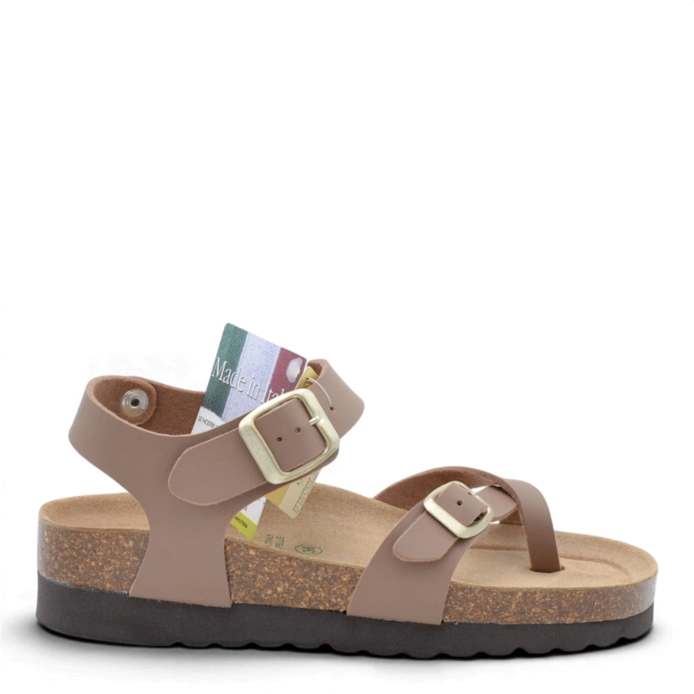 Grunland SB 1395 Hola sandalo donna infradito caramello
