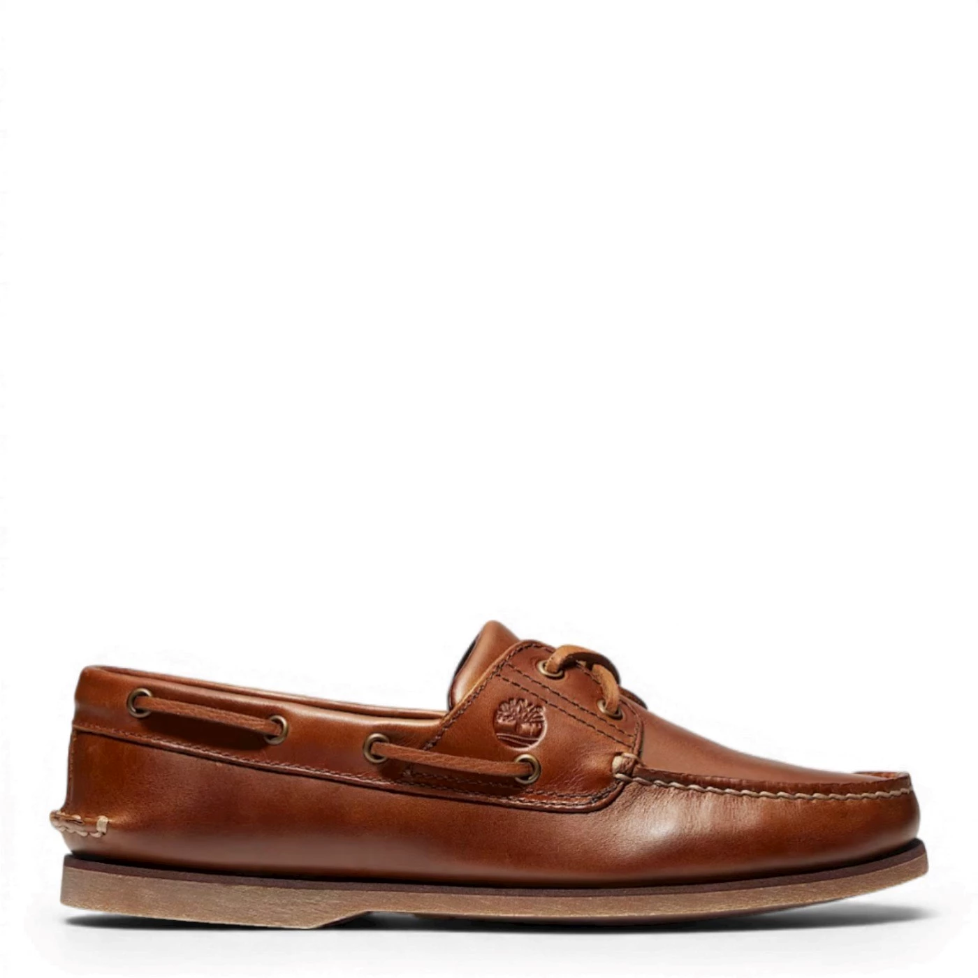 Timberland TB0A232XF classic boat mocassini stringate cuoio
