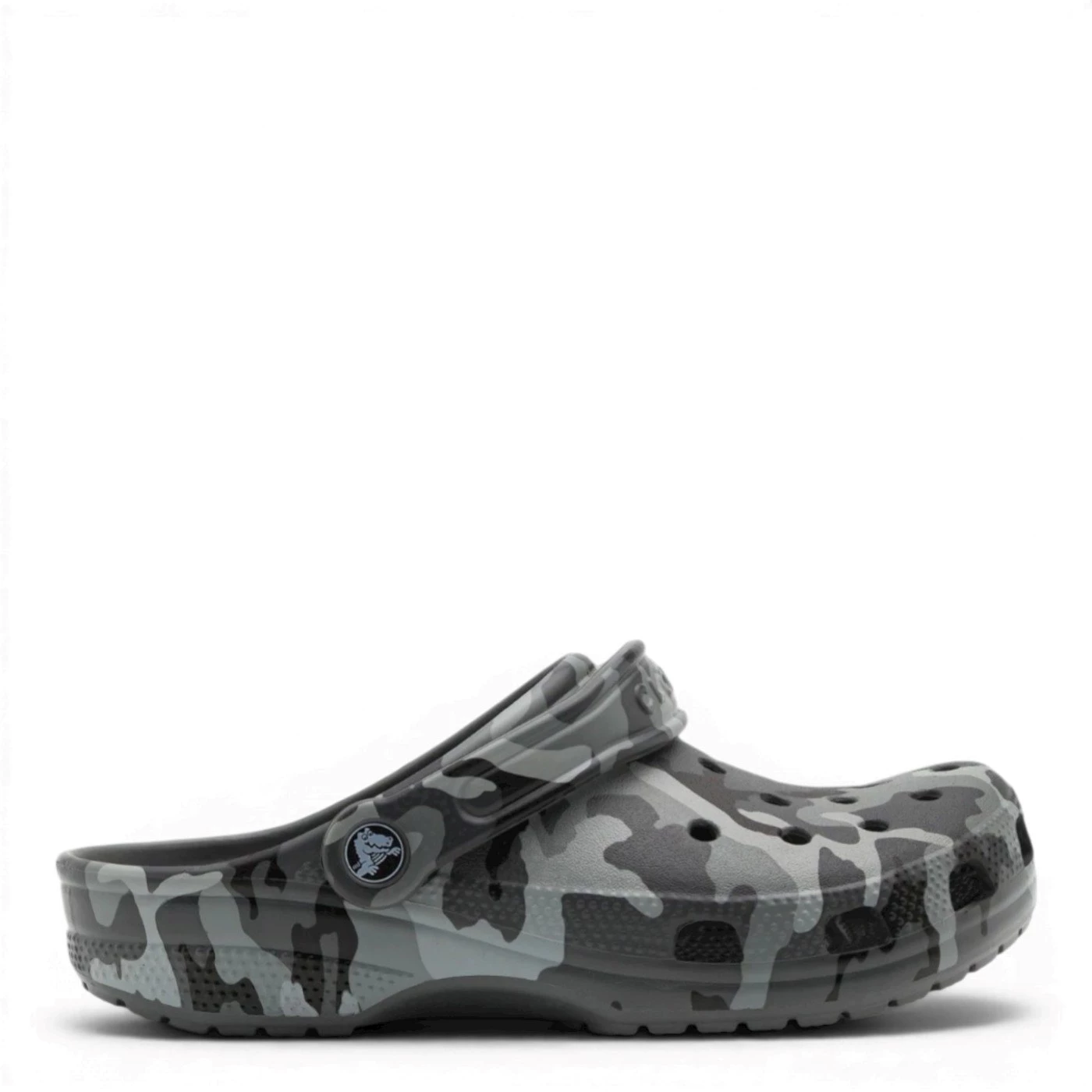 Crocs 211936 Classic camouflage  ciabatta sandalo gomma grigio