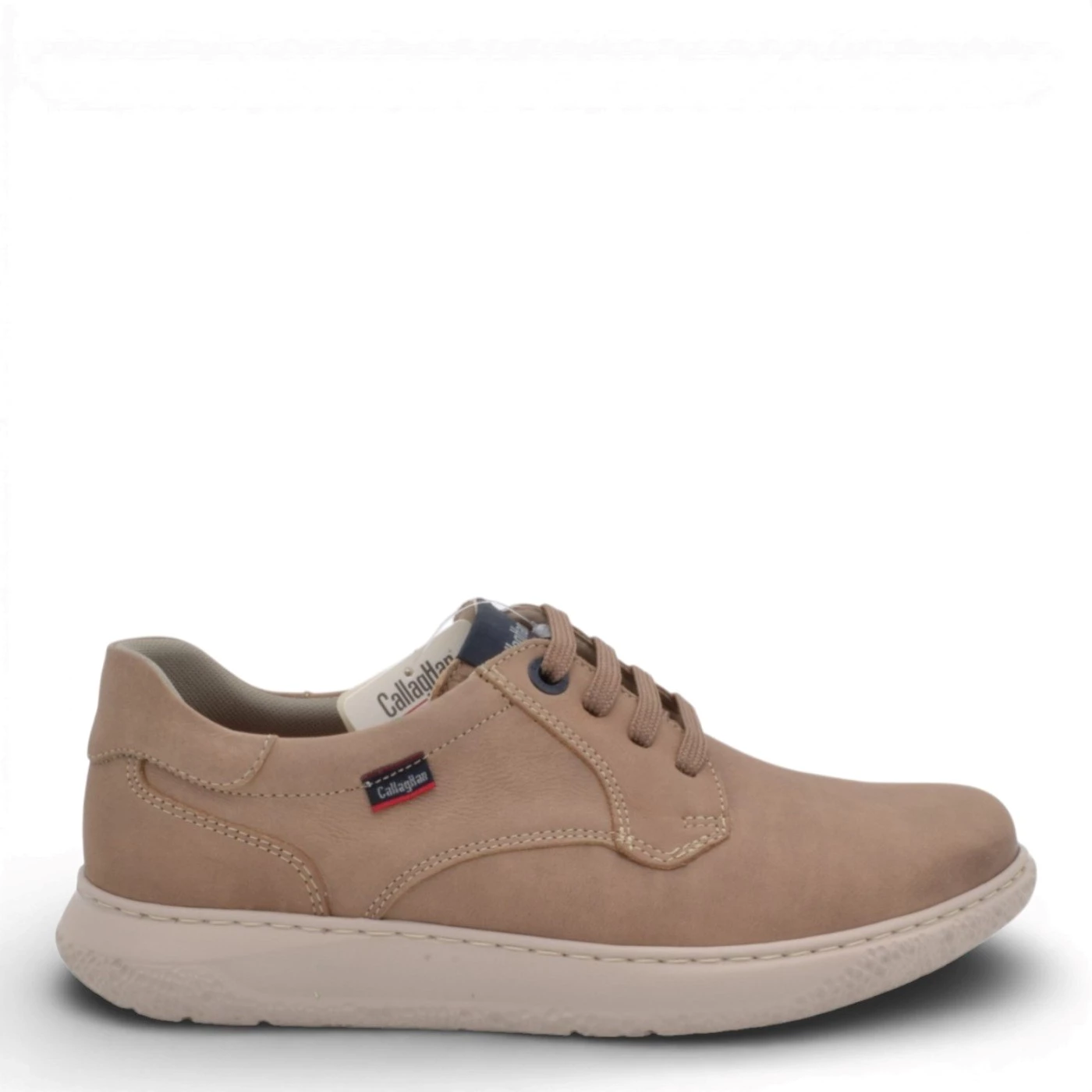 Callaghan 61800 stringata uomo in nabuk beige