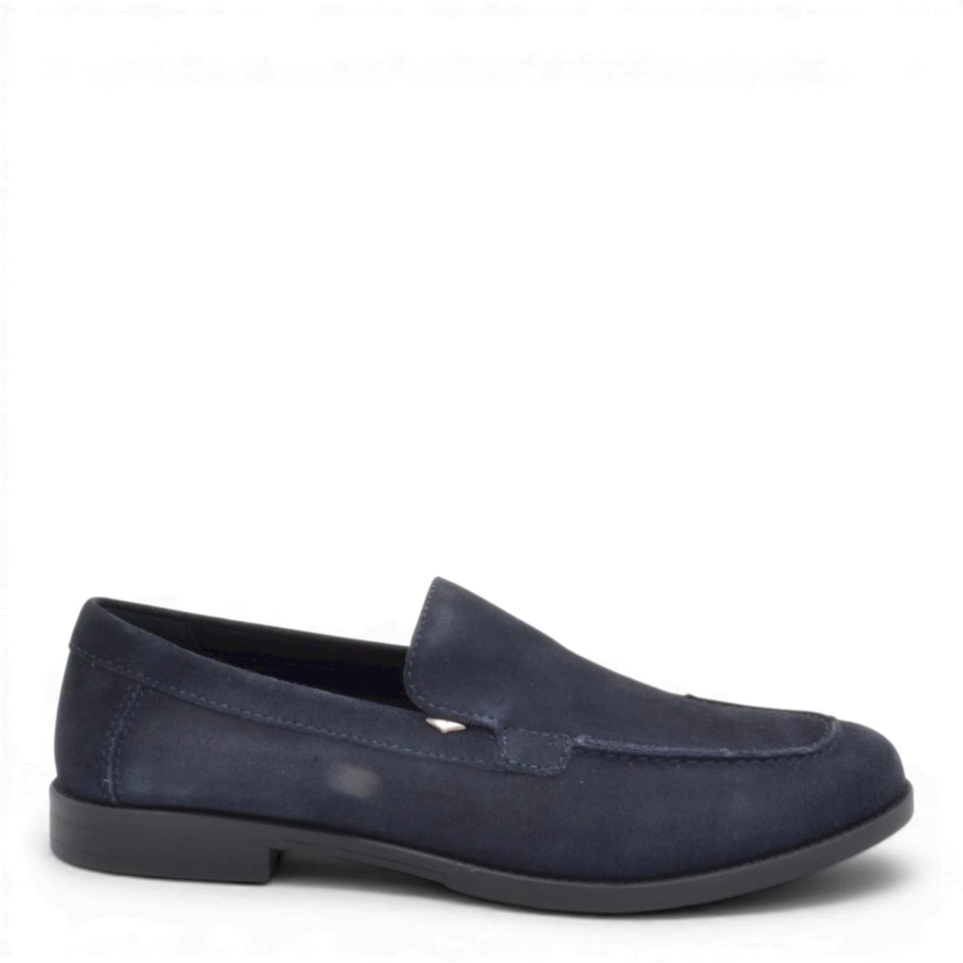 Guardiani GM61021A Elio Loafer mocassino uomo camoscio blu