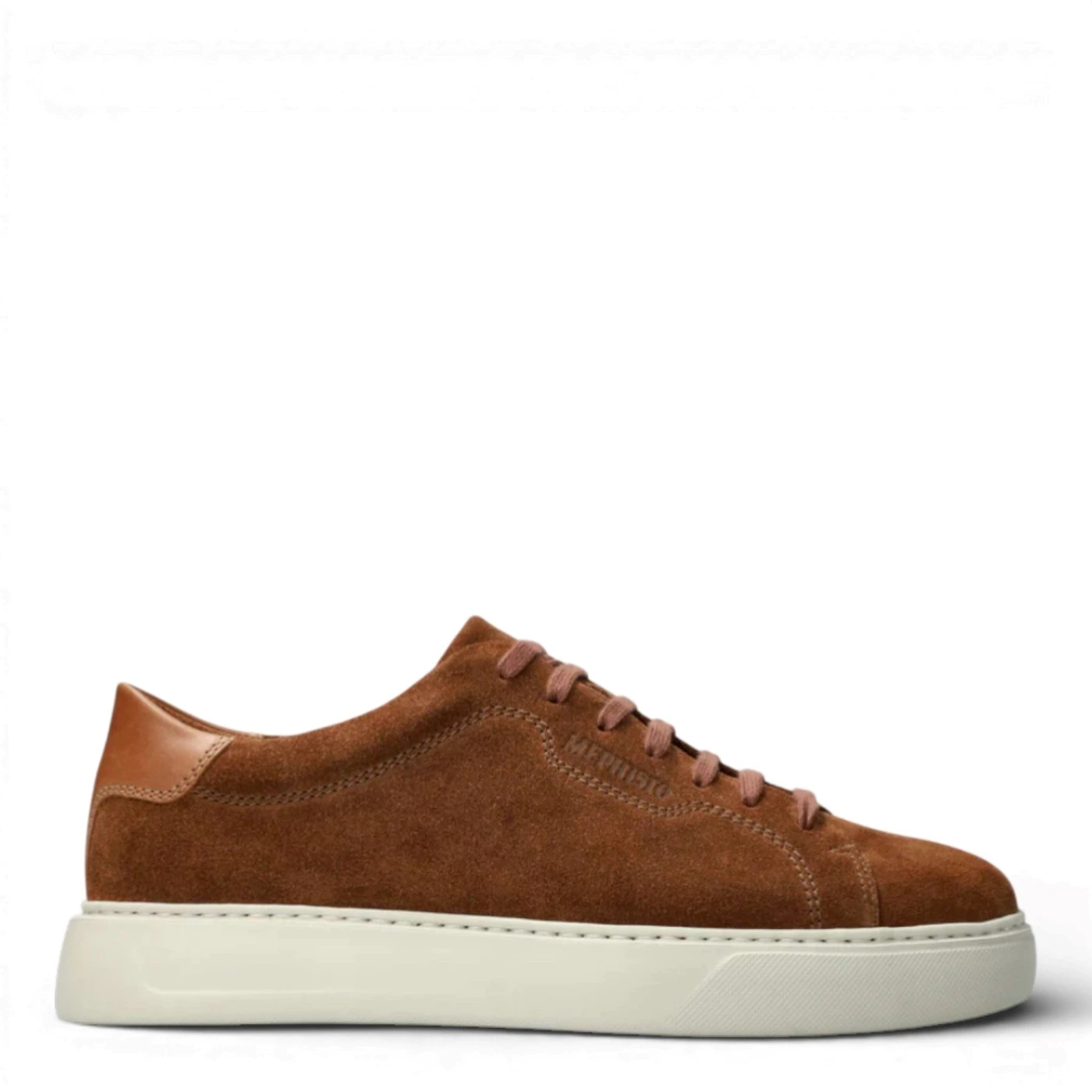 Mephisto Oskar stringata uomo in camoscio marrone bruciato