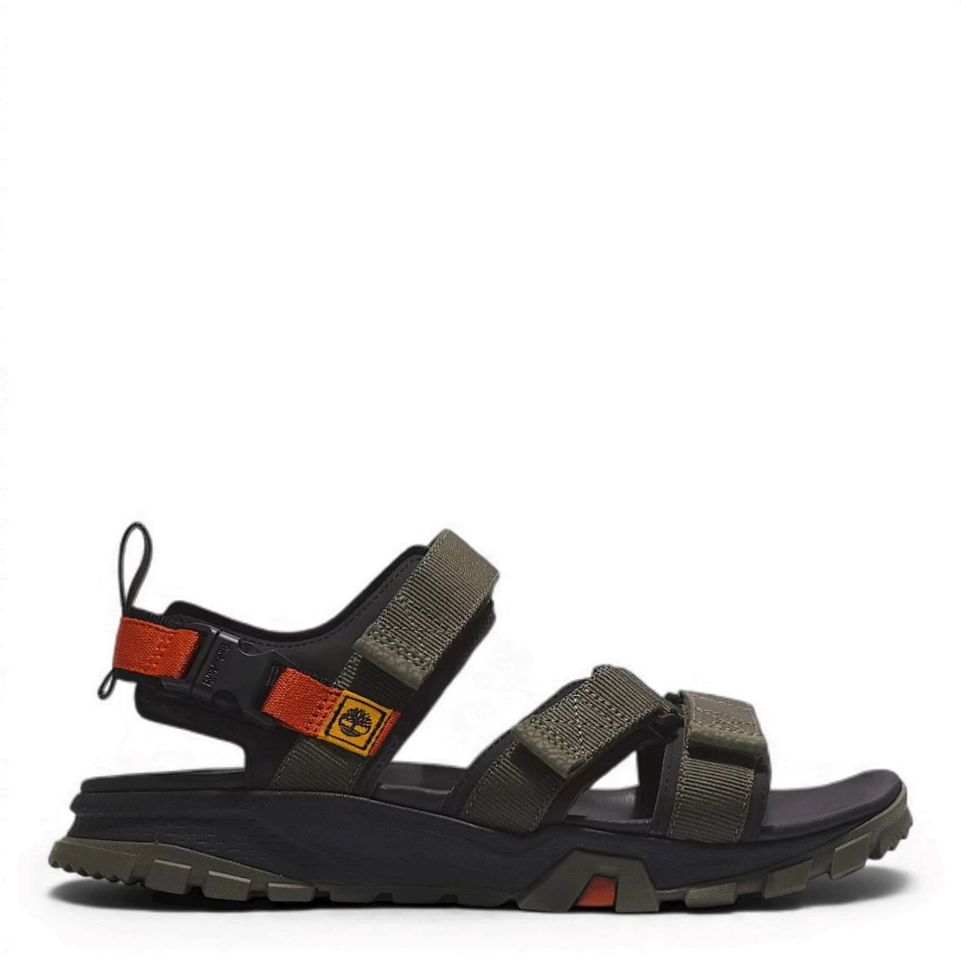 Timberland TBOA5TC2 sandali con velcri tessuto oliva