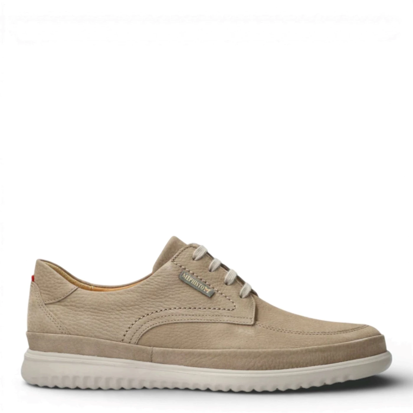 Mephisto TIMEO stringata da uomo in nabuk beige