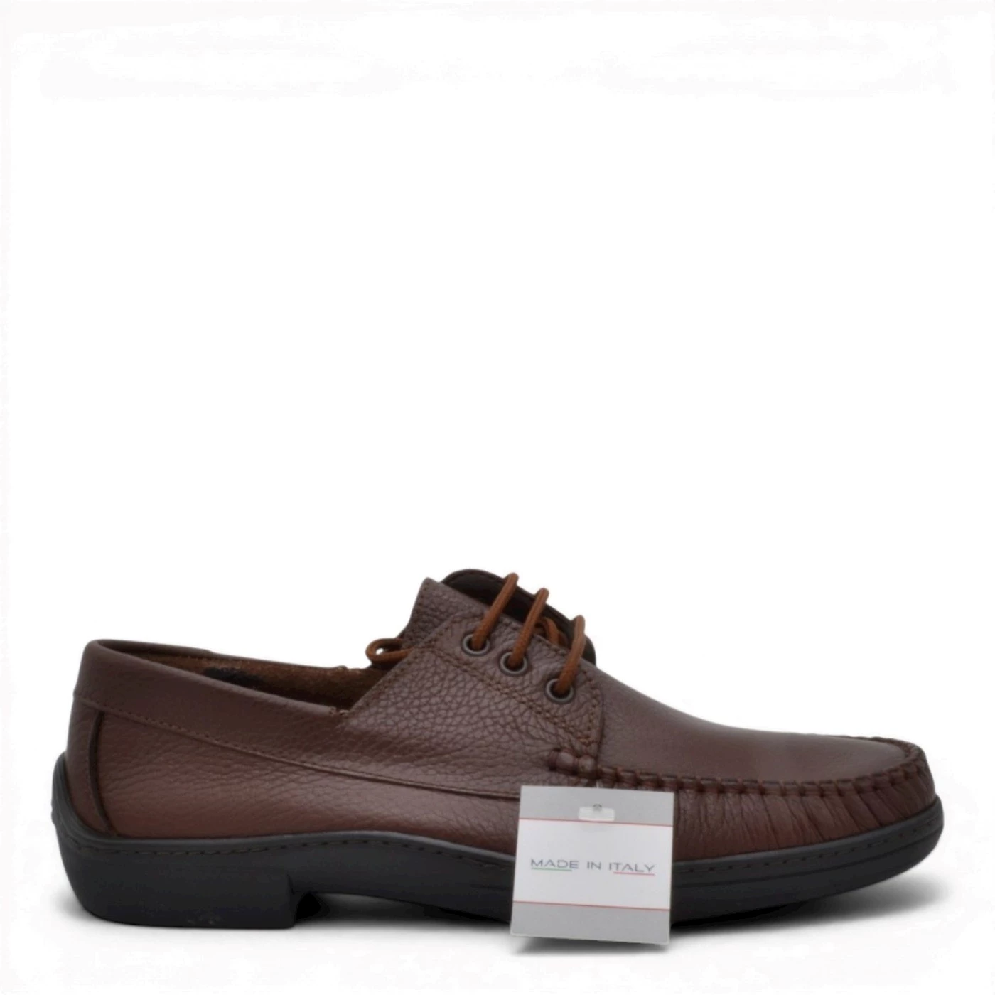 Valleverde 11853 stringata uomo in vitello nero testa di moro