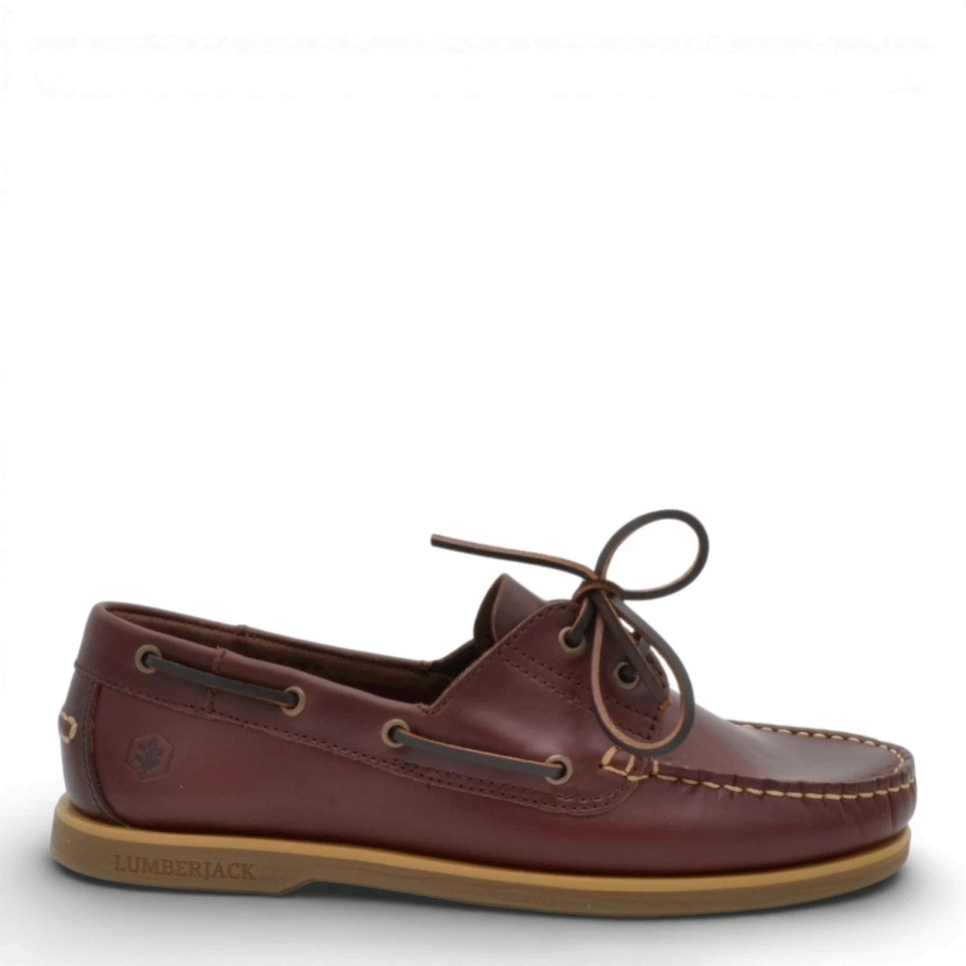 Lumberjack 102268818 barca mocassini uomo stringati in pelle