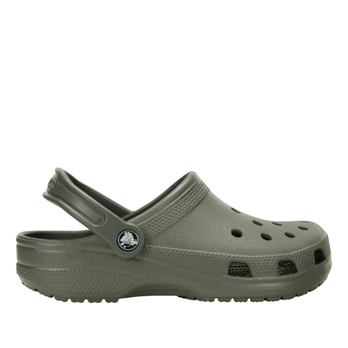 CROCS 10001 Classic Sabot ciabatta unisex verde army in gomma