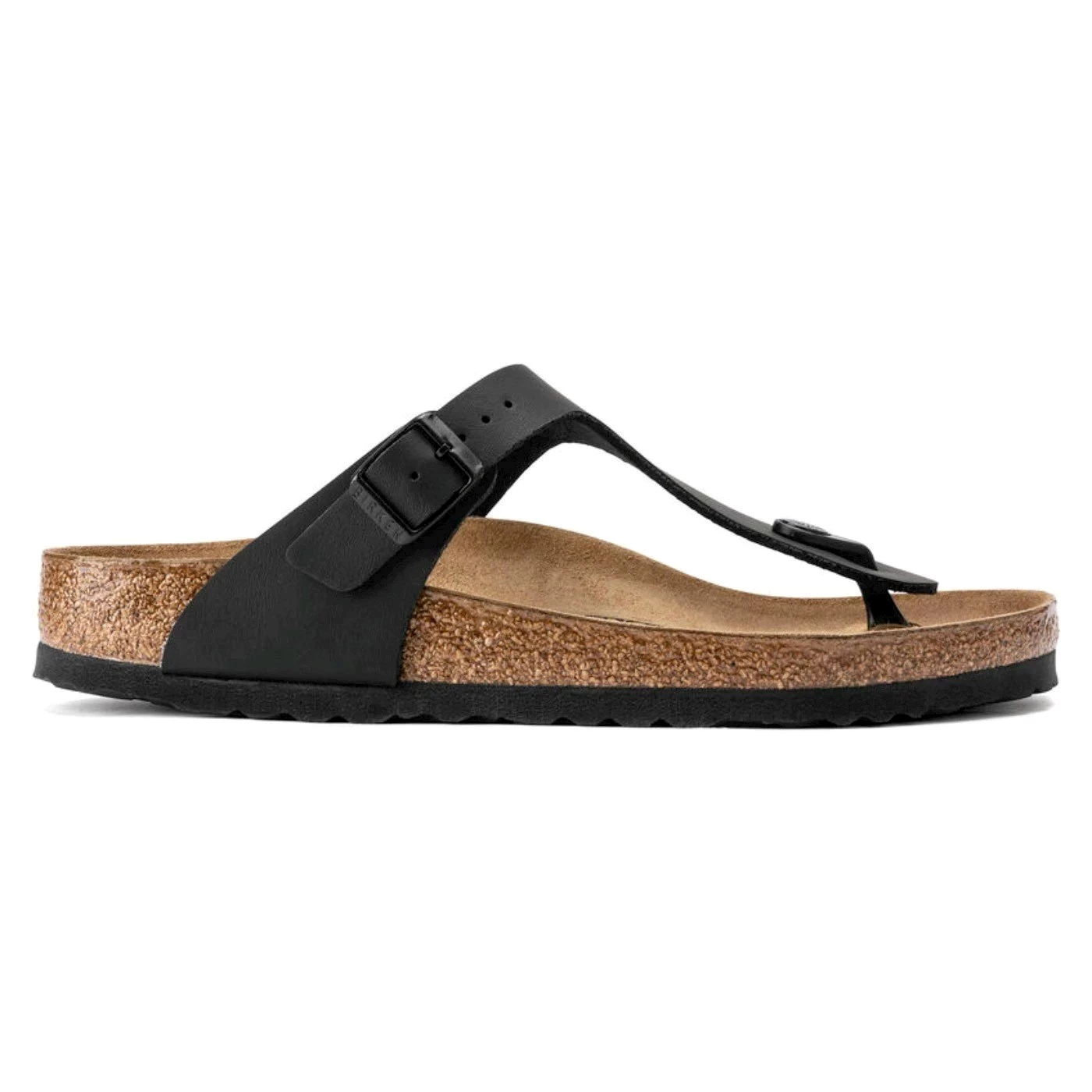 Birkenstock 0043691 Gizeh sandali sughero regular nero