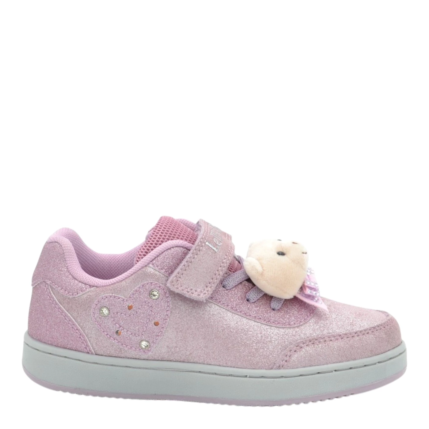 Lelli Kelly LKAA5715 Orsetto sneakers rosa con orsetto e luci
