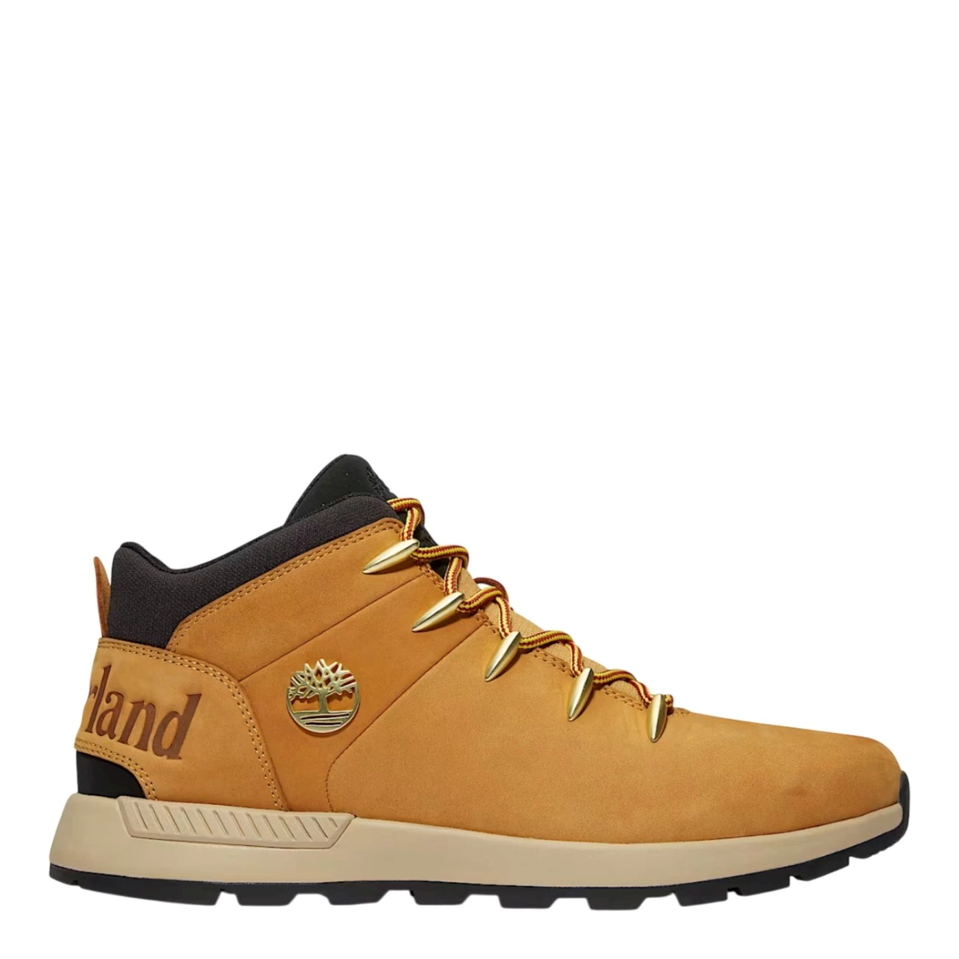 Timberland TB0A2G8K sprint trekker mid stivaletti in nabuk ocra