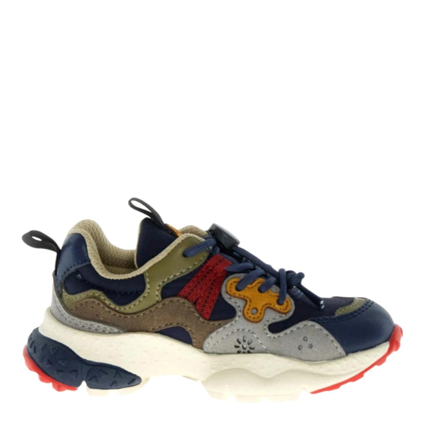 Flower Mountain Yamano 3 sneakers bambini in tessuto multi