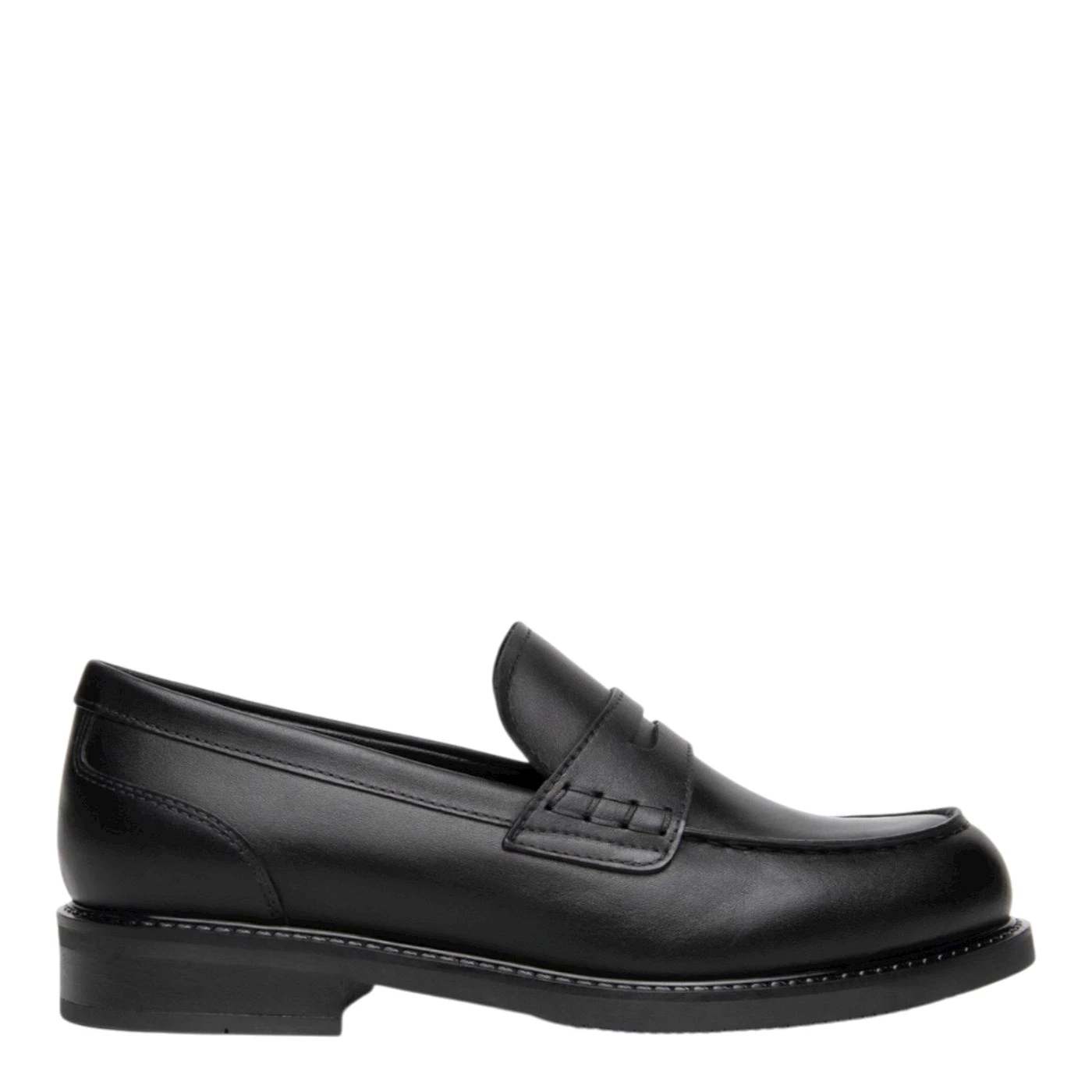 Nero giardini I617160D mocassini donna college in pelle nero