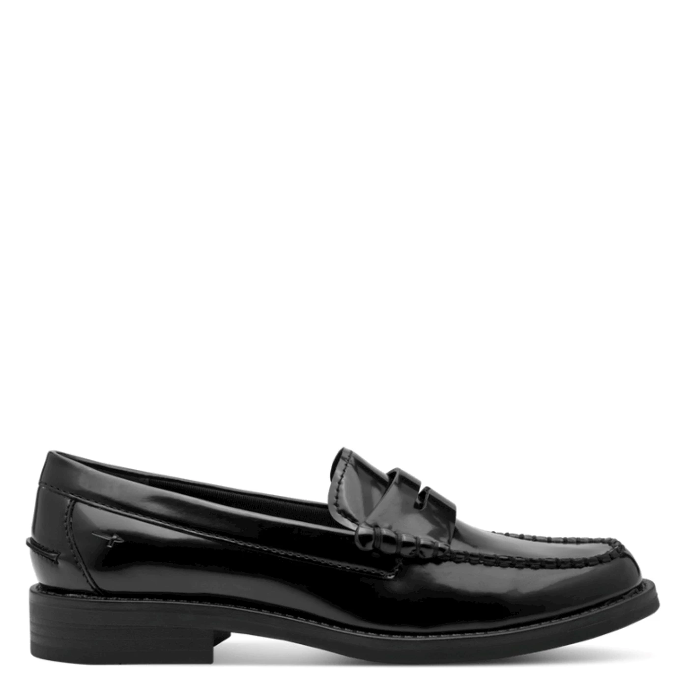 Tamaris 24252 mocassino donna abrasivato nero modello college