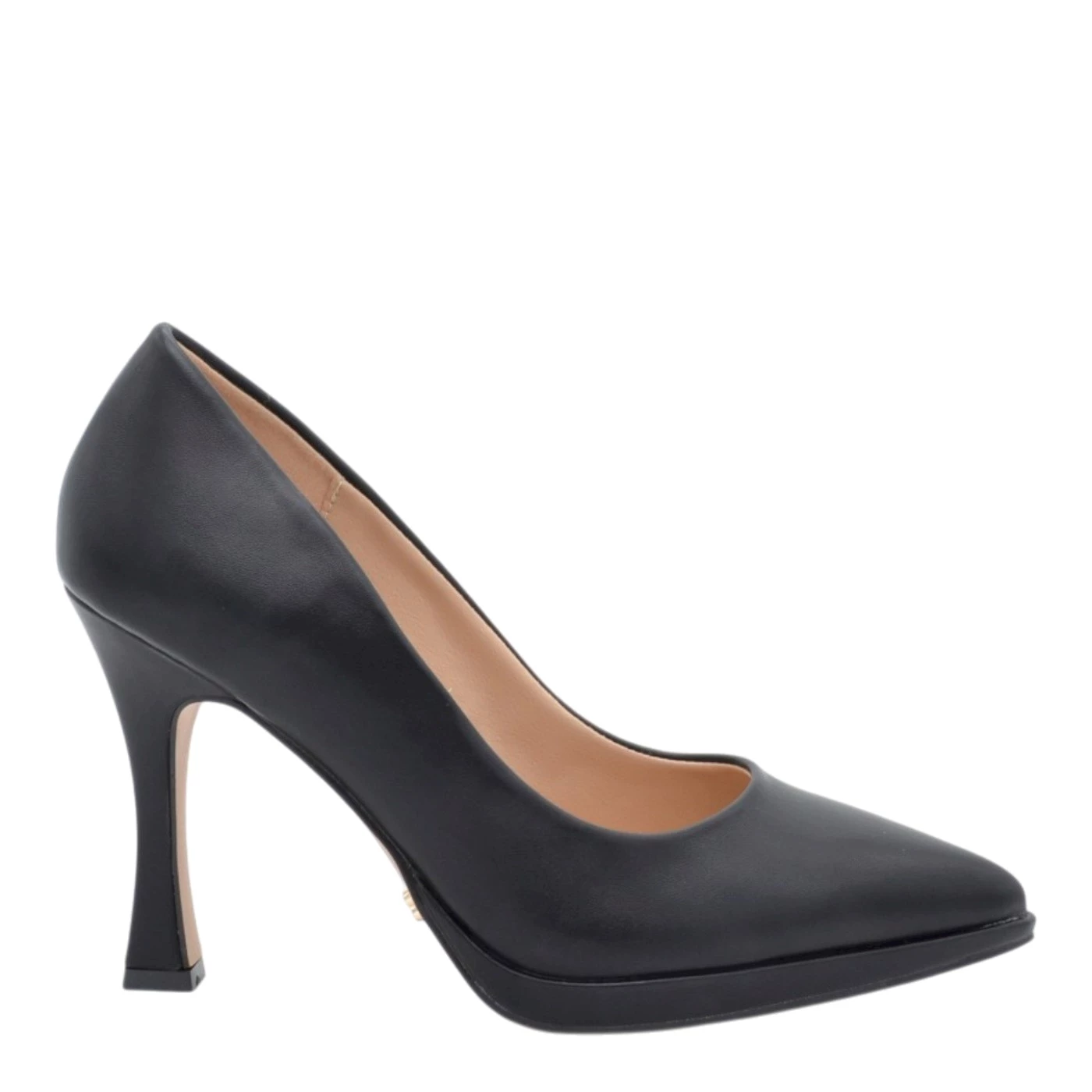 Miabelle MB69 decolletè in ecopelle nero tacco 9 cm