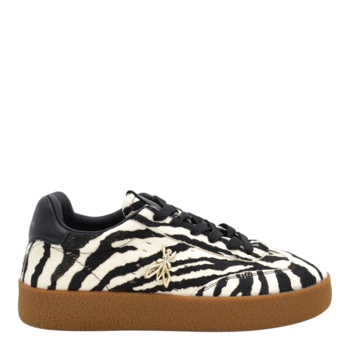 Patrizia Pepe PJ425 01 sneakers in cavallino zebrato