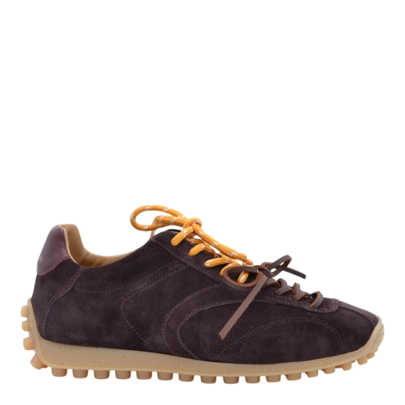 Stokton GOLITO sneakers donna in camoscio castagno