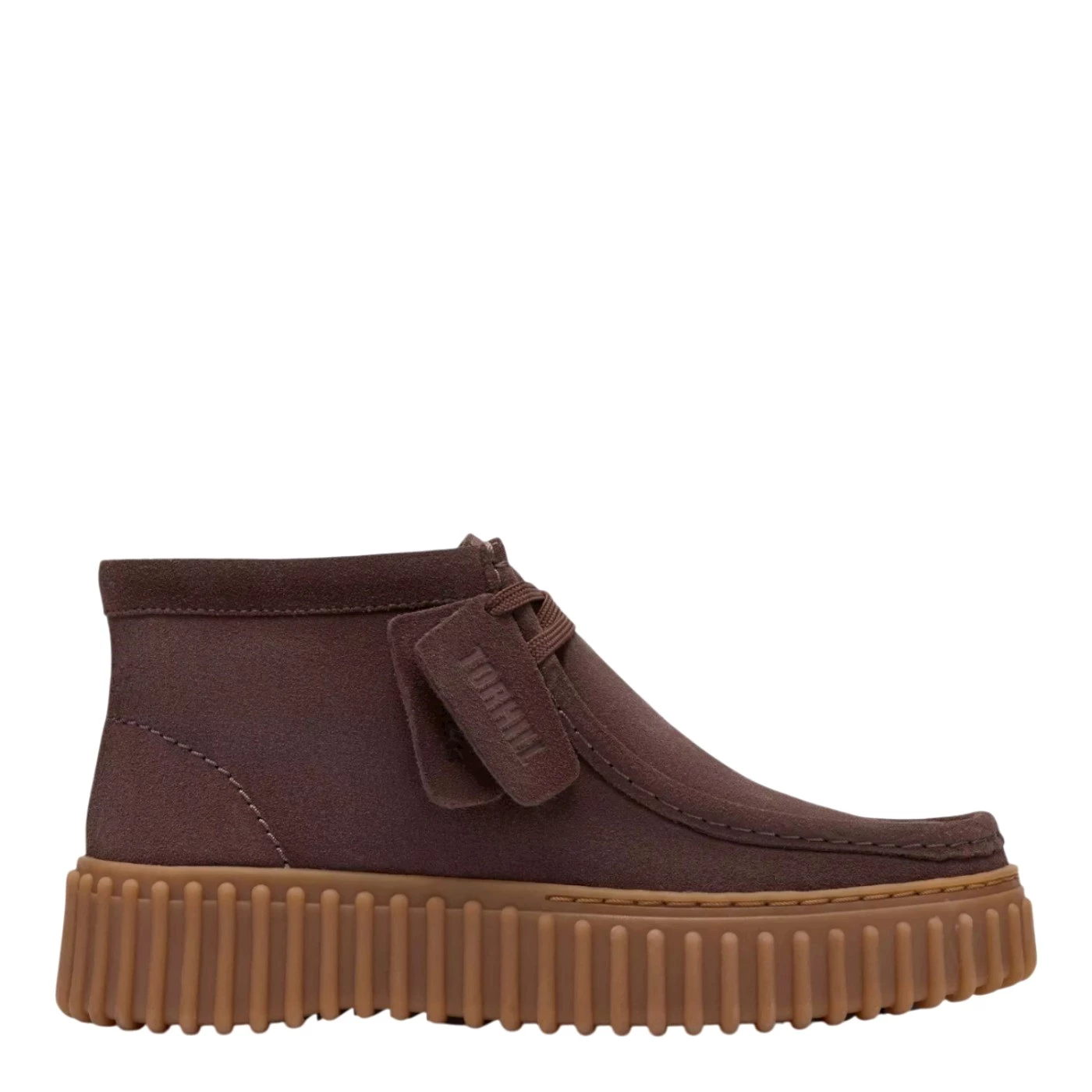 Clarks 26185345 Torhill Moss stivaletto stringato camoscio moro