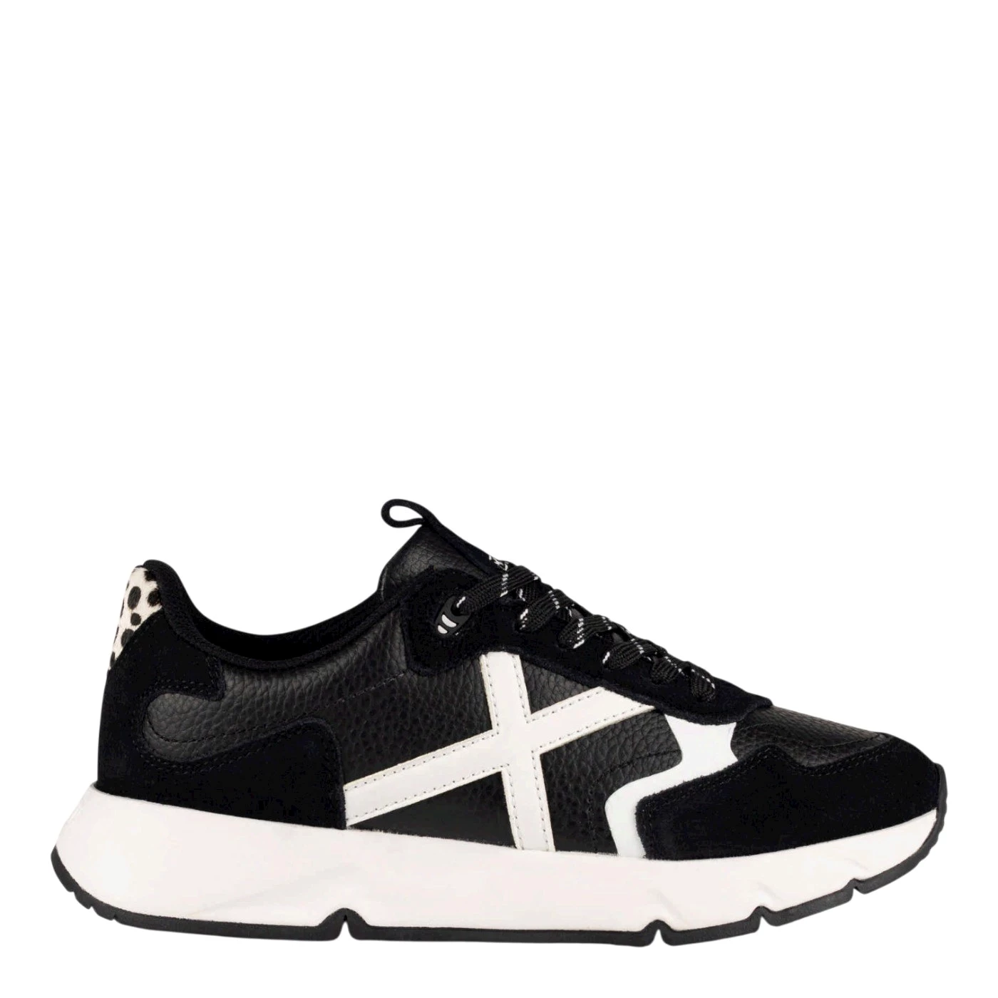 MUNICH Mamba sneakers donna in pelle nera