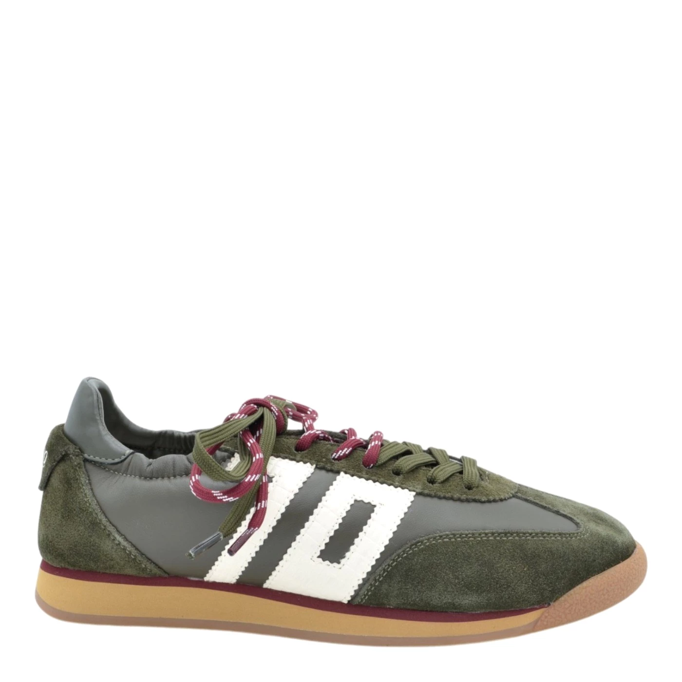 Back 70 ROCKET sneakers donna in camoscio e pelle verde