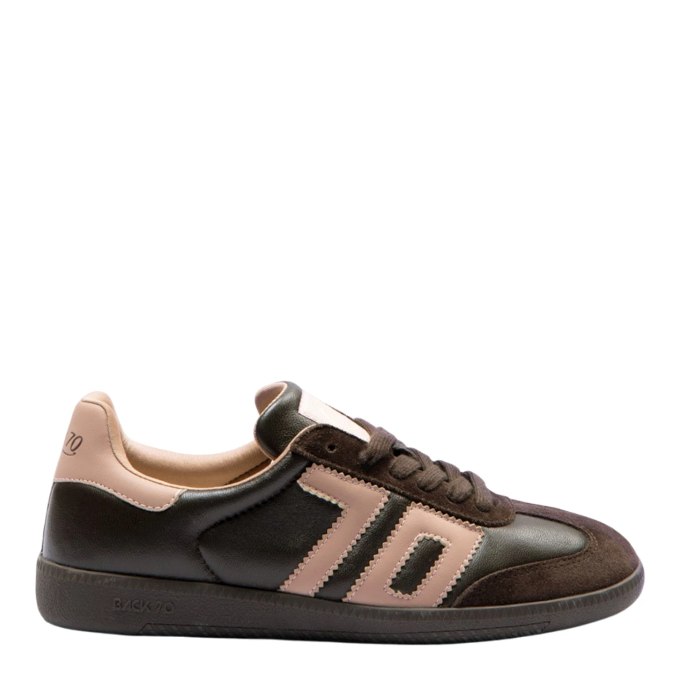 Back 70 CLOUD sneakers donna in pelle testa di moro