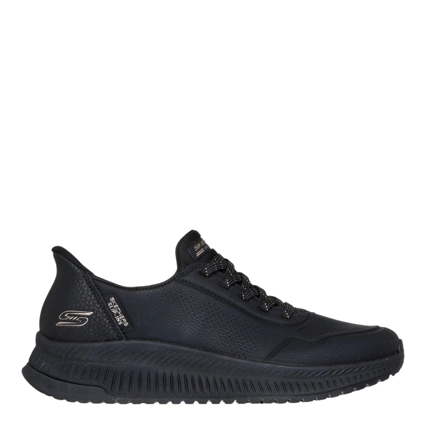 Skechers 117740 slip ins scarpa sportiva total black