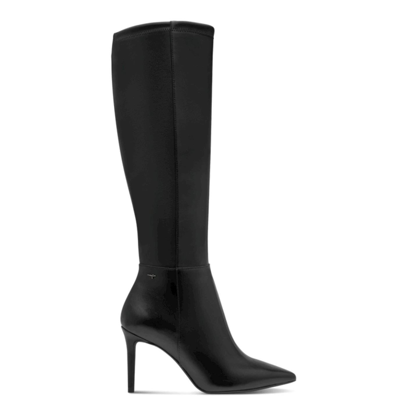 Tamaris 25556 stivale in pelle nero tacco 9 cm