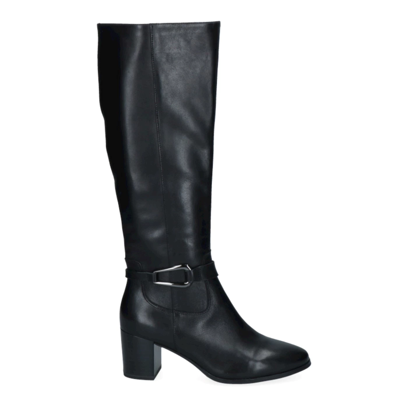 Caprice 25528 stivali in nappa nero tacco 6 cm