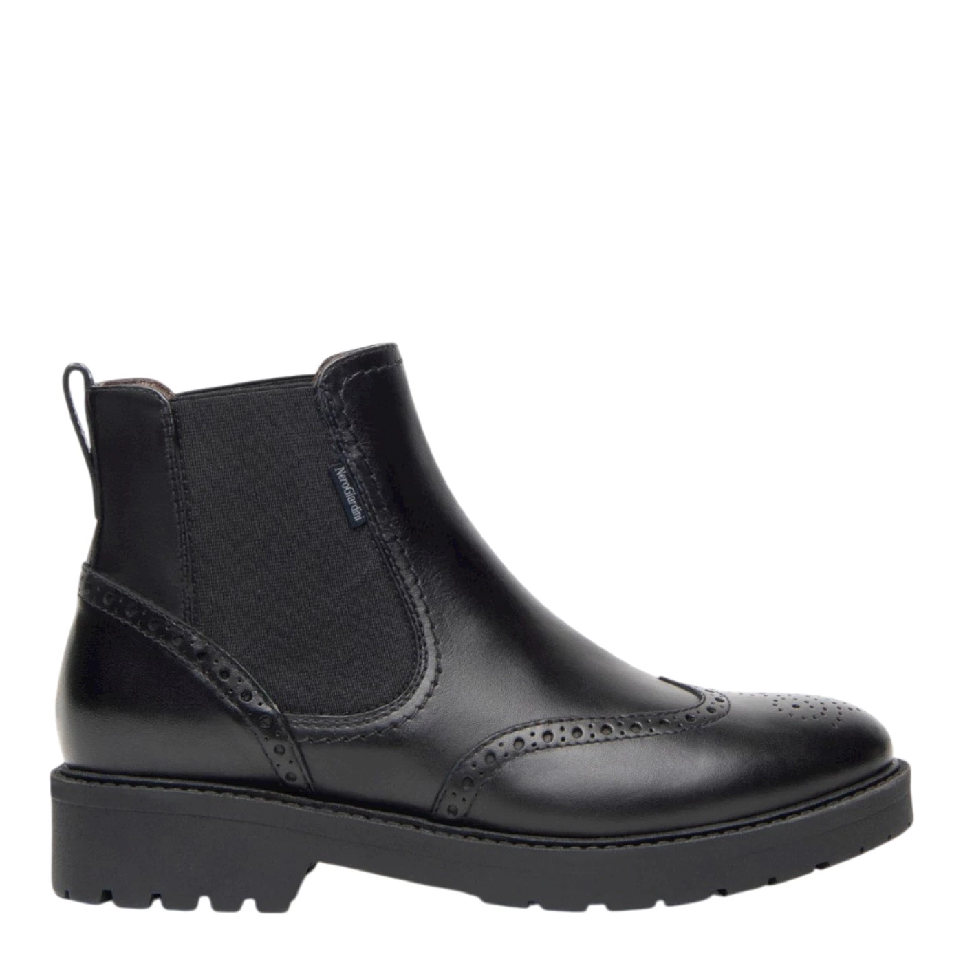 Nero giardini I411452D stivaletti in pelle nero