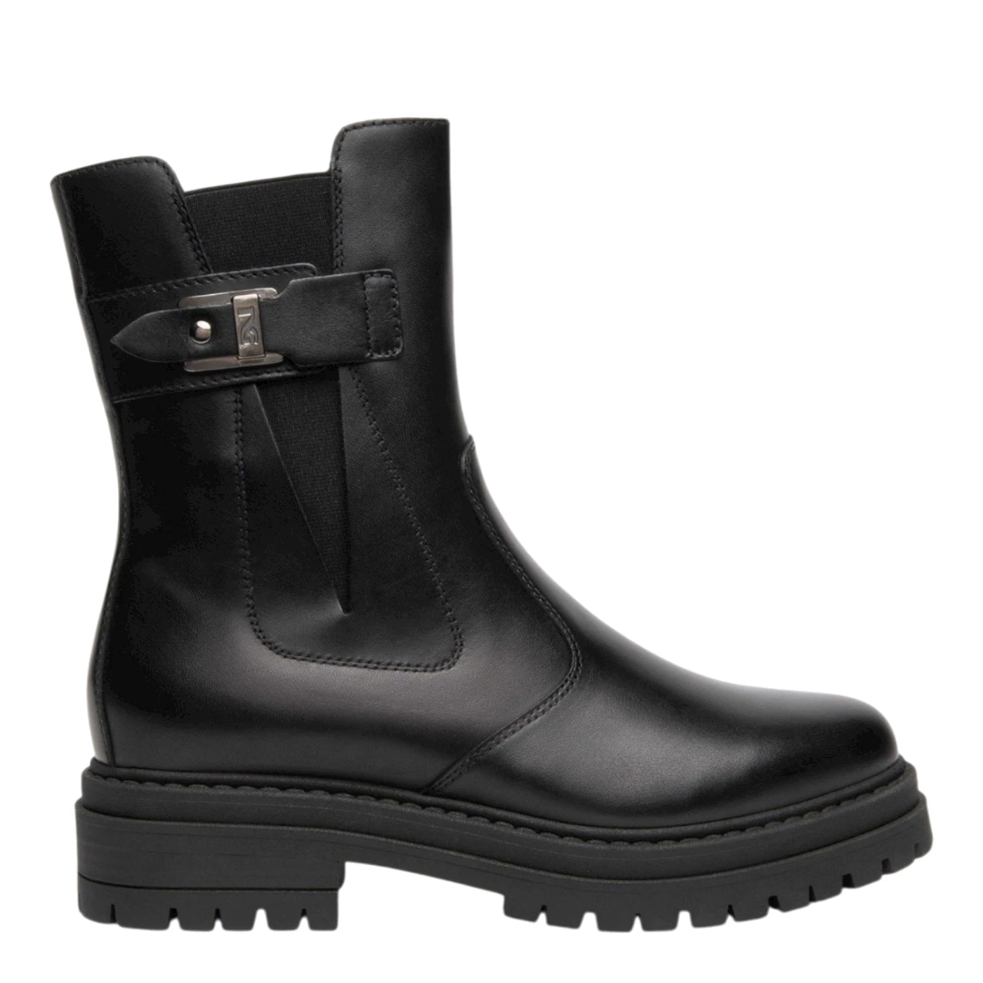 Nero giardini I618020D stivaletti chelsea boot in pelle nero