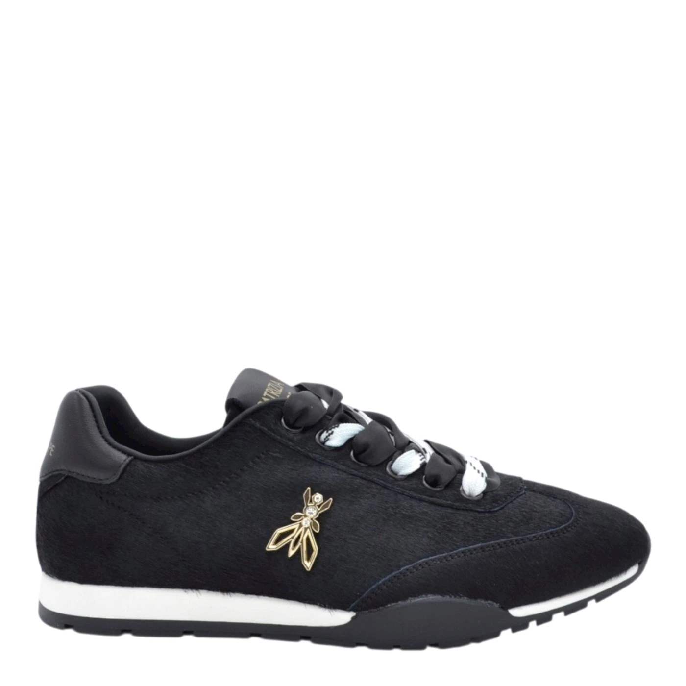 Patrizia Pepe PPJ423 01 sneakers donna in cavallino nero